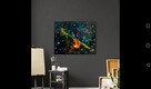 Kosmos - obraz olejny ręcznie malowany - 2