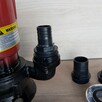 ŻELIWNA POMPA DO SZAMBA Z ROZDRABNIACZEM + 4 KOŃCÓWKI - 2