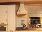 Okap kuchenny rustykalny na wymiar malowany drewniany - 13