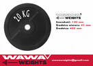 Obciążenia gumowe olimpijskie bumper 20kg // fi 50 Warszawa - 1
