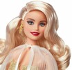 Barbie Signature Lalka świąteczna z jasnobrązowymi włosami - 9