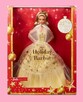 Barbie Signature Lalka świąteczna z jasnobrązowymi włosami - 1