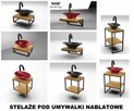 Stojak na drewno kominkowe loft kosz opałowe 25x25 - 6