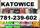 SIM KARTY ZAREJESTROWANE ANONIM DETAL AKTYWNE karta starter - 1