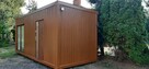 Domek mobilny na kołach z WC - 1