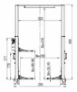 Podnośnik Dwukolumnowy Łączony Górą Automat 4T 4,9M - 7