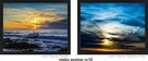 obrazy, plakaty, zestawy 2szt.x 33cmx43cm w ramach, wzory... - 11