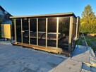 Sauna ogrodowa Horyzont Welness ogrodowe przedsionek piec - 16