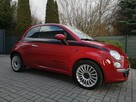 Fiat 500 0.9 Turbo 85KM Klima Nawi Szklany Dach Led Półskóra Alu 16" Gwancja - 4