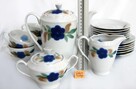Porcelana Ćmielów, Feston, serwis do kawy, ręcznie malowany - 5