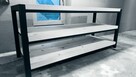 Regał stolik stoł RTV szafka pod tv loft lite drewno świerko - 3