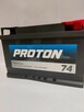 Nowy Akumulator PROTON 74Ah 620A Niski DOWÓZ WROCŁAW - 2