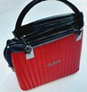 Guess torebka czerwona z zamkiem 23x17 cm - 4