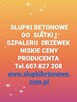 Słupki betonowe do siatki leśnej i szpaleru sadu - 8