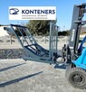 Kontener samowyładowczy na zrzyny 1,2m3 , TARTAK - 2