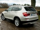 BMW X3 F25 2.0 D 184 KM 4X4 Xenon PANORAMA Dach NAVI Grzane FOTELE Skóra HAK - 5