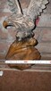 Orzeł -drewniana rzeźbiona figurka z prlu -duży 36 cm - 10
