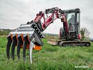 Chwytak do minikoparki MDE Scorpion 1,5 - 4,0 ton - 2