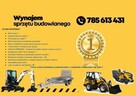 WYNAJEM WYPOŻYCZALNIA MINIŁADOWARKA ŁADOWARKA KRAJ 1,9T - 1