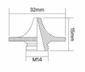 Dysza podwójna chromowana Raytools Typ B - 6
