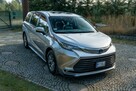 Toyota Sienna Oryginalny przebieg / Bogato wyposażona / 2.5 Hybryda - 15