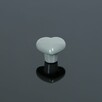 Gałka porcelanowa SERCE różne kolory - 6