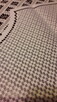 Obrus żakardowy biały 100 x 150 serweta nakładka - 3