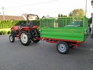 Przyczepa Wywrotka Przyczepka Traktorek Kubota Yanmar Iseki - 7
