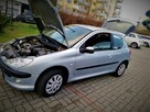 peugeot 206 1,4 benz, 2007r klima elektryka, długie oplaty - 1