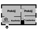 2 pokoje / Centrum miasta / 37 m2 / I piętro - 8