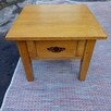 Stolik Drewniany Mini z szufladą - 2