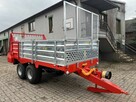 Rozrzutnik obornika rorzutniki tandem Jol-Met przyczepa - 2