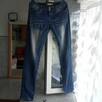 jeans damskie granatowe - 6