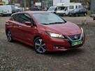 Nissan Leaf Tekna Czerwony metalik BOSE LED Skóra Kamera Komfort i styl BDB SOH80% - 7