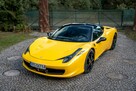 Ferrari 458 Italia 4.5 V8 569HP / Pakiet Carbon / Niski przebieg / Giallo Modena - 12