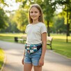 Nerka Szachownica - Saszetka na biodro dla dziewczynki - 11