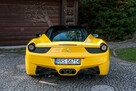 Ferrari 458 Italia 4.5 V8 569HP / Pakiet Carbon / Niski przebieg / Giallo Modena - 15