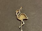Zawieszka Flamingo złoto pròby 375 - 4