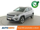 Jeep Compass navi klima auto grzane fotele półskóra kamera i czujniki parkowania
