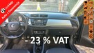 Škoda Fabia Kamera cofania Climatronik Kier.wielof. KeyLess Grz.fotele 27 netto FV - 1
