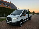 Ford Transit MK8 Doka, Bliźniak 2.2 TDCI 155KM 2015r Klima, Tempomat, Grzane Fotele