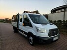 Ford Transit MK8 Doka, Bliźniak 2.2 TDCI 155KM 2015r Klima, Tempomat, Grzane Fotele - 2