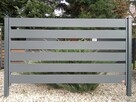 Ogrodzenie przęsło nowoczesne płot Panel 15cm 200x120 - 4