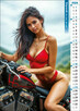 2026 kalendarz Dziewczyny na motorach kobiety girls panny - 3