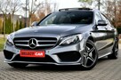 Mercedes C 180 AMG Line Full Led Panorama Dach Skóra Navi Kamera El Klapa Full Opcja - 9