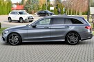 Mercedes C 180 AMG Line Full Led Panorama Dach Skóra Navi Kamera El Klapa Full Opcja - 10