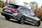 Mercedes C 180 AMG Line Full Led Panorama Dach Skóra Navi Kamera El Klapa Full Opcja - 13