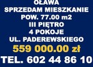 Oława sprzedam mieszkanie 4 pokojowe - 1