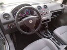 Volkswagen Caddy 2010r 5 osobowy benzyna 8V IMPORT Z NIEMIEC STAN BDB mały przebieq - 7