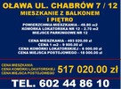 Mieszkanie Oława 3 pokoje-Ip-49,80m2-balkon-klimatyzacja - 1